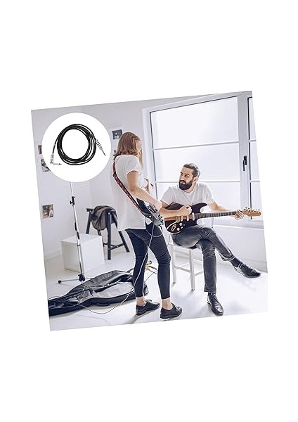 Elektro Gitar Kablosu Yeni Başlayanlar Için Gitar Kordonları Gitar Enstrüman Kabloları Enstrüman Kablosu Yüksek Kaliteli Gitar Kablosu 6.35MM Gitar Kablosu Gitar Kablosu Pvc fırsatları