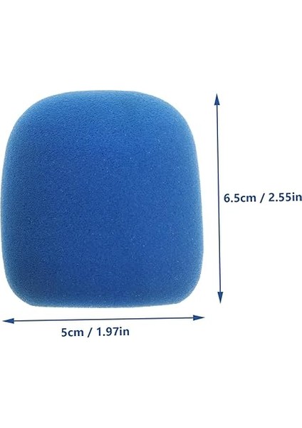 10 Adet Mikrofon Sünger Kapağı Mikrofon Süngeri Ktv Mikrofon Kapakları Mikrofon Rüzgar Koruması Ön Camlar Pop Çoklu Boru Sünger Için Dayanıklı Koruyucu Dayanıklı Mikrofon Kapakları fiyatları