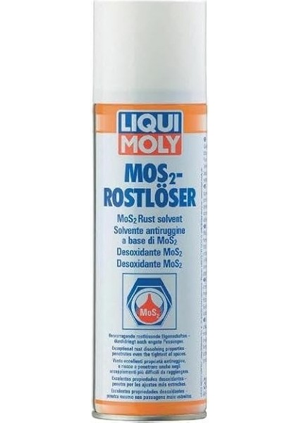 Moly Mos2-Rostlöser 300 ml Otomotiv Bakım Ürünü fiyatları