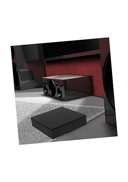 Davul Kitleri Bas Hoparlörler Için Gürültü Azaltma Izolasyon Pedi Ses Yalıtım Pedi Ev Stüdyosu Için Sağlam Köpük Subwoofer Izolasyon Platformu indirimleri