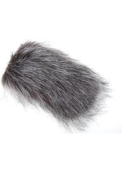 Mikrofon, Rüzgar Koruması, Evrensel Suni Kürk, Ön Cam Örtüsü, Kamera ve Telefon Için Kürklü Mikrofon, Rüzgar Torbası, Dış Mekanlar Için Uygundur, Siyah indirimleri