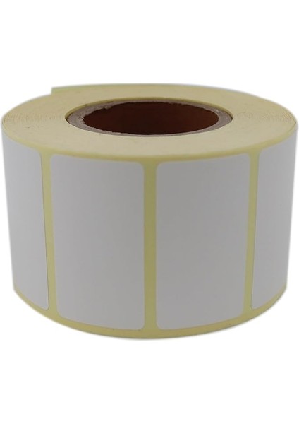 Etiketler , Hazır Al Hızlı Al Eko Termal Etiket 45MM x 25MM Ruloda 1000 Adet 40MM Kuka Çapında Direk Termal Transfer Etiketi