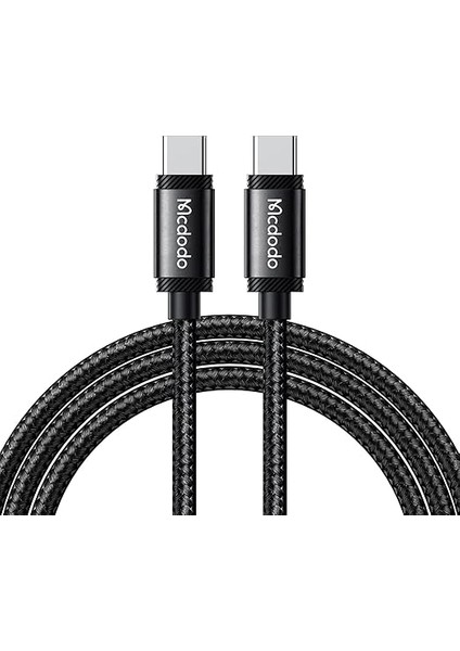 Ca 3681 240W Type C To Type C Şarj Kablosu, Siyah 2 M