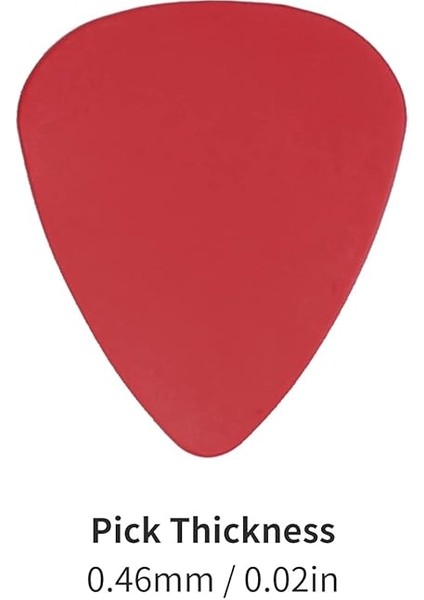 100 Adet Plastik Renkli Gitar Seçim Seti, 0.46MM Kalınlık, Sıcak Ton, Gitar Çalmak Için Pürüzsüz Strumming modelleri