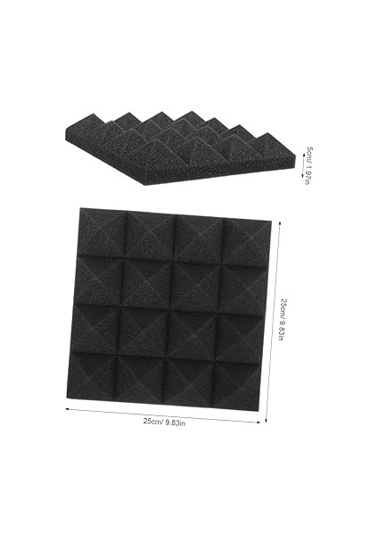 12 Adet Ses Yalıtımı Pamuk Akustik Duvar Ses Geçirmez Panel Duvar Ses Yalıtımı Akustik Akustik Duvar Ses Geçirmez modelleri