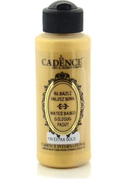 Extra Gold Yaldız Boya 110 120ML Altın Tek Ebat Unisex