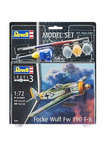 63898 M. Set Focke Wulf, Çok Renkli fiyatları