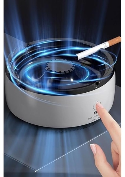 Kül Tablası Dumansız ve Kokuyu Hapseden Akıllı Kül Tablası, Akıllı Kokusuz Küllük, Duman Çekici Sigara Küllüğü Araç ve Kapalı Kullanımına Uygun fiyatları