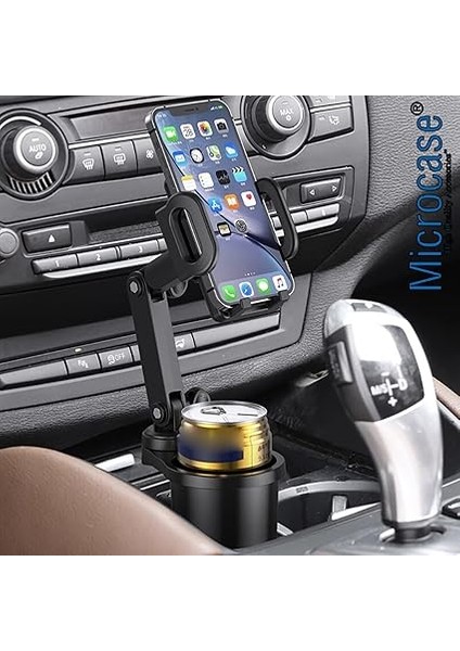 Araç Içi Bardaklıktan Monte 2in1 Bardak ve Telefon Tutucu 30 cm - AL3488 modelleri