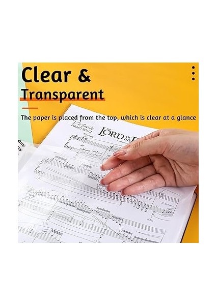 Sunum Dosyası, A4, 30 Yapraklı / 60 Cepli Klasör, Şeffaf Plastik Çantalı, Sertifika Dosyası, A4 Sertifika Dosyası, A4 Kapaklı, Müzik Notaları Klasörü, Nota Sayfaları, Tanıklıklar Için fırsatları