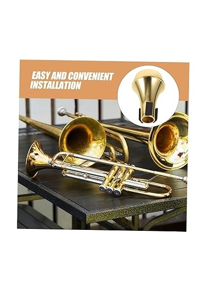 Trompet Susturucu Malzemeden Hafif ve Taşınabilir Trompet Pratik Susturucu Caz ve Klasik Müzik Için Aksesuar fırsatları