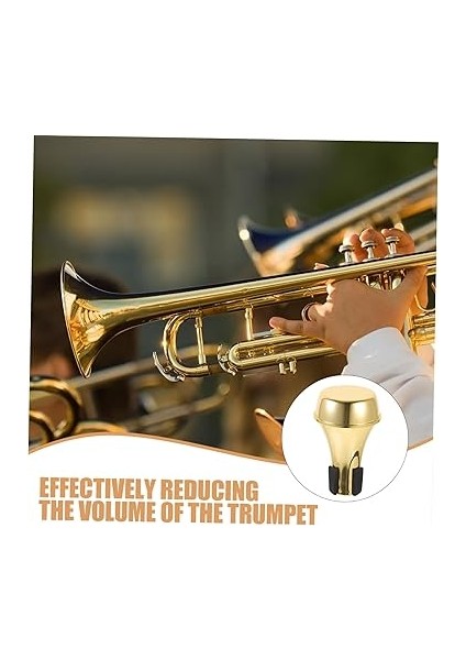 Trompet Susturucu Malzemeden Hafif ve Taşınabilir Trompet Pratik Susturucu Caz ve Klasik Müzik Için Aksesuar indirimleri