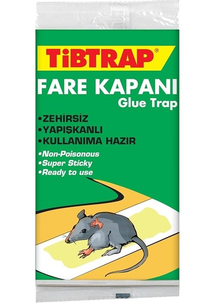 Tibtrap Zehirsiz Fare Kapanı Yapışkanı