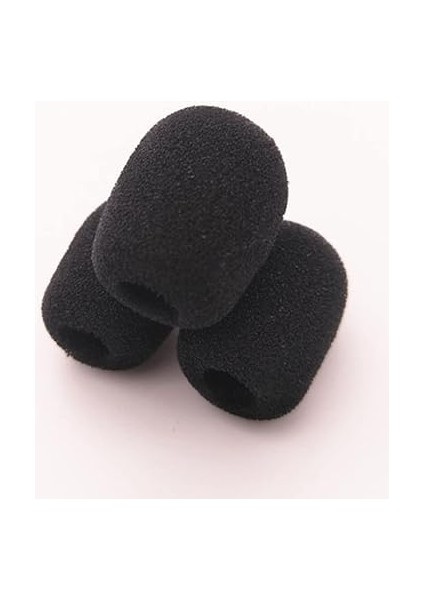 40 Adet Rüzgar Geçirmez Mikrofon Süngeri Yaka Mikrofonu Koruması Kayıt Sahne Ofis Için Kolay Kurulum modelleri