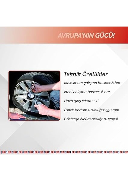 Lastik Şişirme Saati modelleri