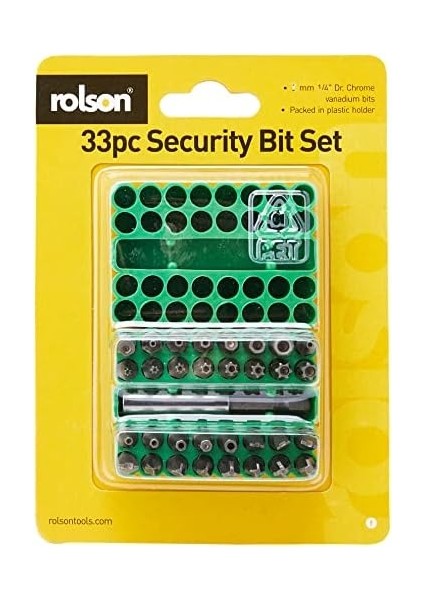 30629 33 Pc 25 mm Security Bit Set modelleri