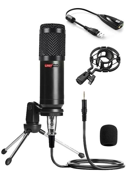 Stüdyo Ekipmanları Midi Live Paket-1 Ses Kartlı Mikser Midi Klavye BM800 Mikrofon Kulaklık modelleri