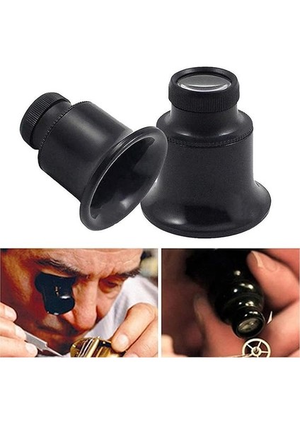 Saatçi Tamirci Göz Büyüteci 20X Siyah - AL2545 fırsatları