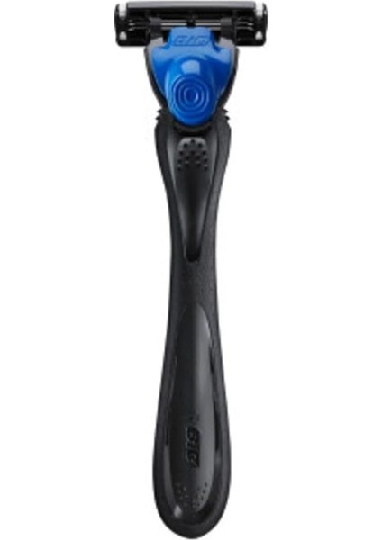 Hybrid 3 Flex Erkek Tıraş Bıçağı 1 Sap ve 4 Yedek Başlık (3 Bıçak), 3 Nano Teknolojik Titanyum Bıçak, E Vitamini ile Zenginleştirilmiş Geniş Kayganlaştırıcı Bant fırsatları