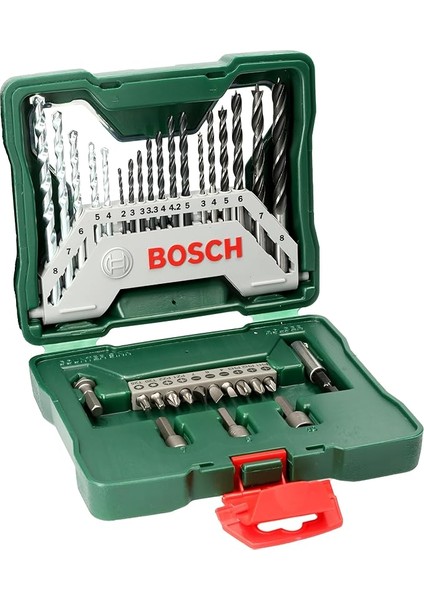 X/line 33 Parça Aksesuar Seti, Matkap Ucu ve Vidalama Ucu Seti, Çantalı