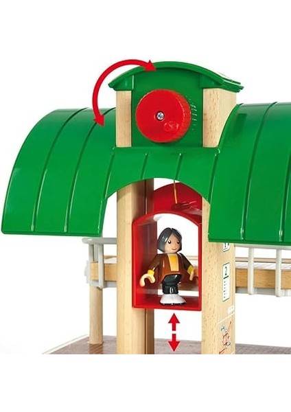 Dünya 33512 Harika Brıo Demiryolu Yolcu Treni Seti - Istasyon, Raylar ve Rakamlar ile Tren - 3 Yıldan Beri Önerilen Yürümeye Başlayan Çocuk Oyuncakları fırsatları