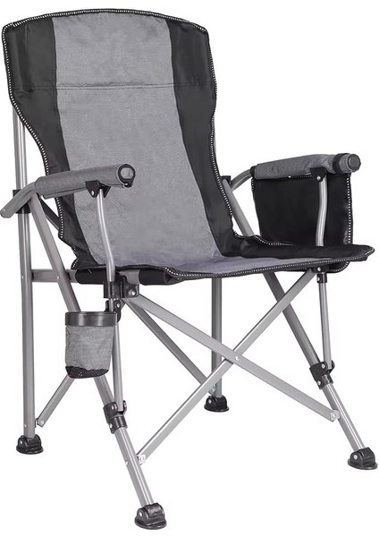 Kamp - Profesyonel Fold&go Katlanır Kamp Sandalyesi – Gri