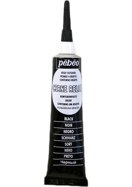 Cerne Relief Cam Kontürü - 20ML - Black