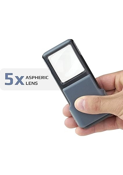 Po-55 Minibrite™ 5x LED Aydınlatmalı Kayar Taşınabilir Büyüteç fiyatları