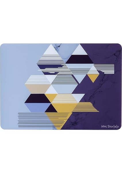 Huawei Matebook D14 Uyumlu Kılıf Tpu Lazer Baskı Tangram Desenli Ince Hafif Darbe Emici Tam Koruma Kapak 2019 2020 2021 2022 ve Usb-C Adaptör Siyah fırsatları