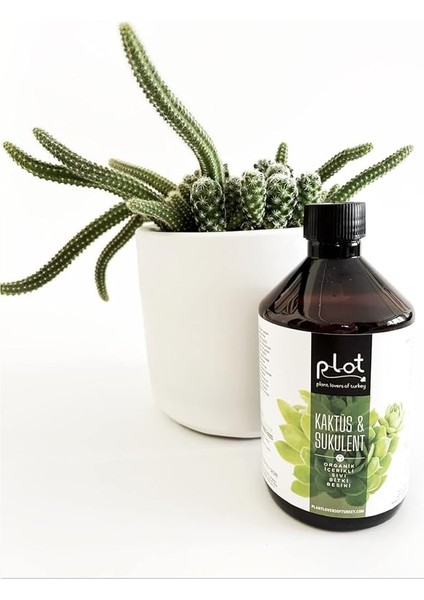 Kaktüs Sukulent Organik Içerikli Bitki Besini 500 ml modelleri