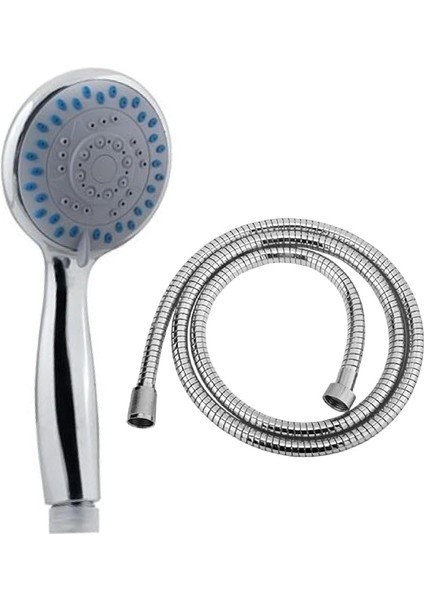 Gediz 4 Fonksiyonlu Duş Başlığı + Spriral Duş Hortumu Duş Takımı