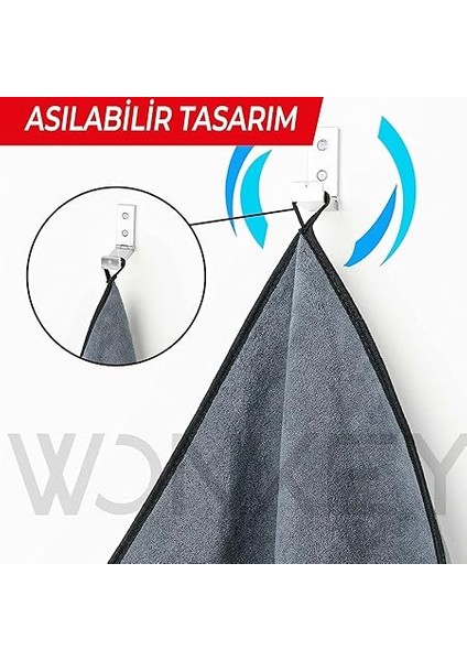 Sporcu Fitness Antreman Havlusu 30X100 Cm, Ultra Hafif ve Hızlı Kuruyan Mikrofiber Spor Havlu, Gym Boks Pilates Tenis Havlusu (2 Adet 30X100, Gri) modelleri