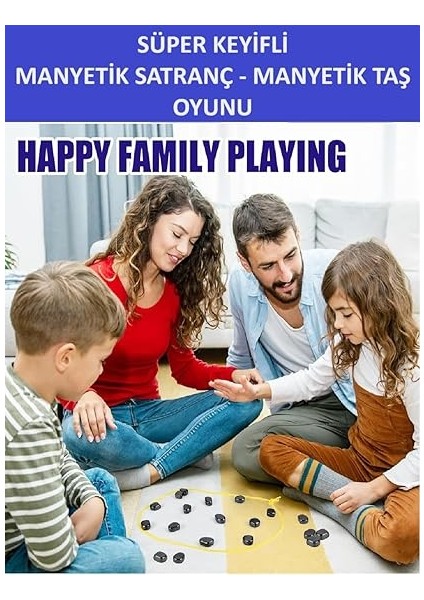 Keyifli Manyetik Taş Oyunu - Mıknatıslı Satranç Oyunu, Mıknatıslı Taş Oyunu, Eğitici Masa Oyunu, Konsantrasyon ve Mantıksal Düşünme Geliştirici, Ebeveyn-Çocuk Iletişimi, Gençler Için Parti Oyunu fırsatları