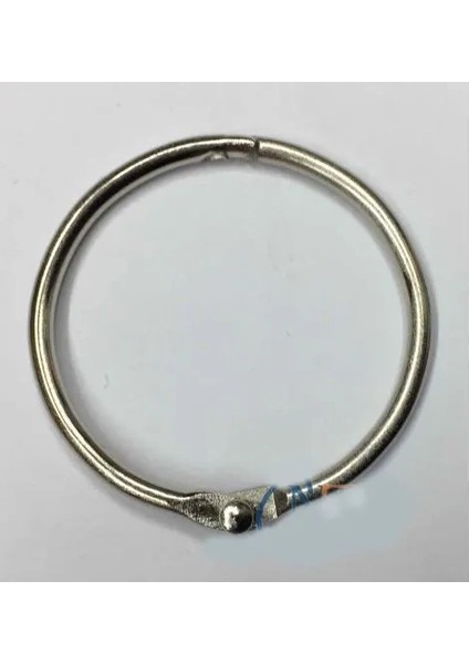 Buğz Kilitli Yuvarlak Halka, 3cm - 100 Adet