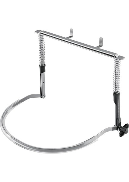 164/1 Mızıka Tutucu Nikel Renkleri Çelikten Yaylı Gerdirmeli - Kolay Asılır - Güzel Şekilli, Kullanışlı, Sağlam