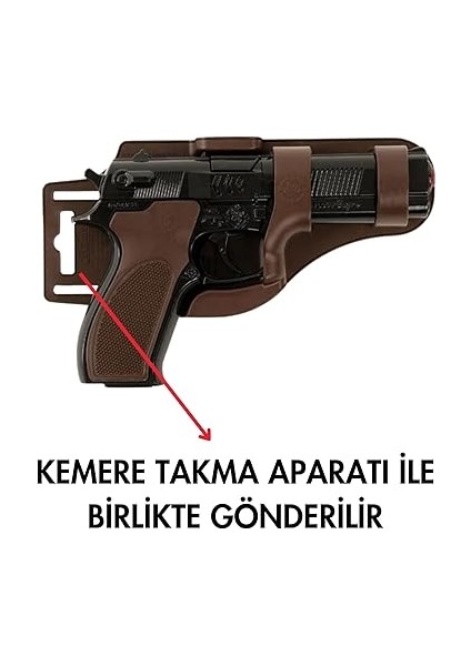 Focus Bang Full Metal Gerçekçi Tasarımlı Tabanca Mantar Mermi (Pistol) fırsatları