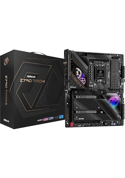 Z790 Taichi Wifi Rgb Eatx Anakart Intel LGA1700, Ddr5, 5x M.2 Ssd, 8k 60Hz, USB Type-C, Wifi 6e