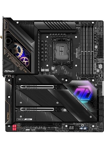 Z790 Taichi Wifi Rgb Eatx Anakart Intel LGA1700, Ddr5, 5x M.2 Ssd, 8k 60Hz, USB Type-C, Wifi 6e fiyatları