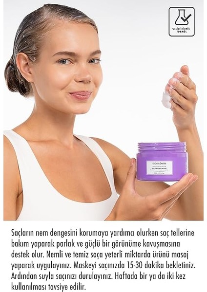 Onarıcı Saç Maskesi Yıpranmış Saçlar 300 ml fırsatları