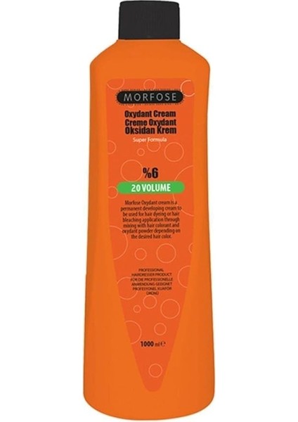 Oksidan Krem 20 Volume 1000 ml
