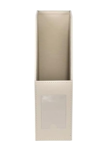 Magazinlik Suni Deri Masa Üstü Evrak/dosya Düzenleyici 23 * 30 * 9 Cm. Bej fiyatları
