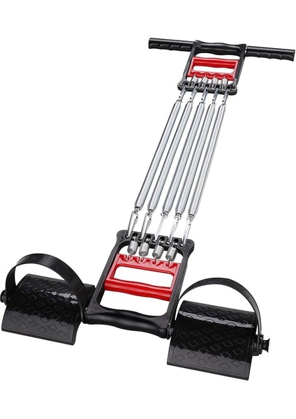 3'ü 1 Arada Çok Fonksiyonlu Göğüs Genişletici, Erkekler ve Kadınlar Için, Tutucu, El Egzersizi, Kol Egzersizi, Elastik Ayak Pedalı, Oturma Pedalı, Pedal, Çekme Ipi ve Erkekler Için Profesyonel Göğüs