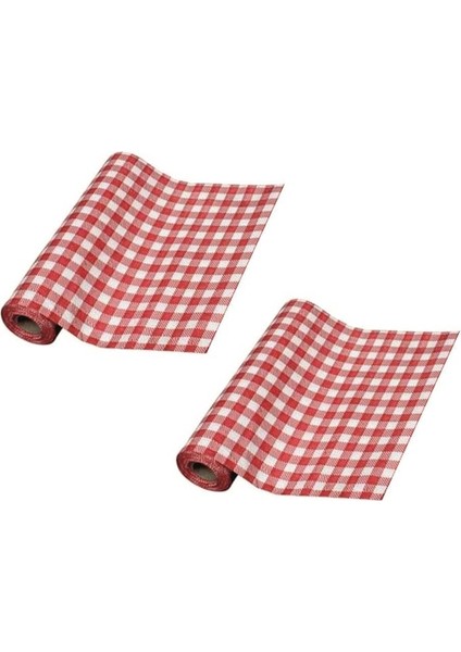 Kullan At Kırmızı Kağıt Masa Örtüsü 48 Metre 32 Yaprak