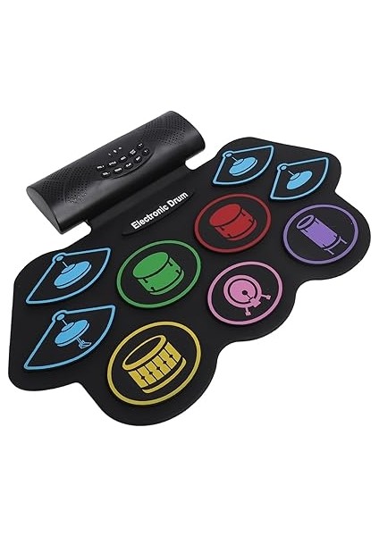 Drum Pad, Stereo Hoparlör 9 Pedler Bt Bt Mıdı Kayıtları Için Yapıldığı fiyatları