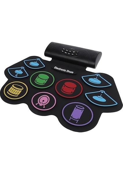 Drum Pad, Stereo Hoparlör 9 Pedler Bt Bt Mıdı Kayıtları Için Yapıldığı indirimleri