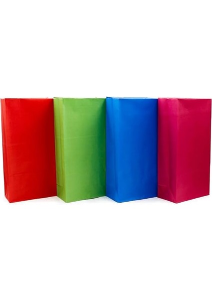 Karışık Renkli Hediyelik Kese Kağıdı (12'li Set) fiyatları