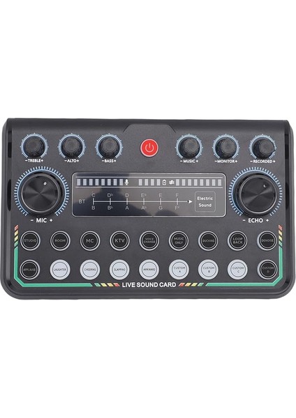 Canlı Ses Kartı 15 Ses Efektleri, 7 Podcast Modu, Aydınlatma Kontrollü 5 Ses Değiştirici Modu, Os x ile Uyumlu, Canlı, Podcasting, Kayıt