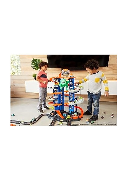 Wheels Hw Robotik T-Rex Ultimate Garaj™ Hot Wheels Robotik T-Rex Ultimate Garaj, 100'DEN Fazla Aracı Kolayca Saklayabilir GJL14 GJL14 fiyatları