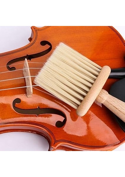 1 Adet Evrensel Keman Temizleme Fırçası Gösterildiği Gibi Ahşap Guzheng Keman Aksesuarları Toz Süpürme Araçları fiyatları