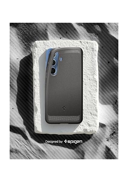 Galaxy S25 ile Uyumlu Ekstra Dayanıklı Kılıf Rugged Armor Hava Kanalı Teknolojisi Askeri Sınıf Koruma Magfit Özellikli Marble Gray Çift Katman Kapak - ACS08999 fırsatları
